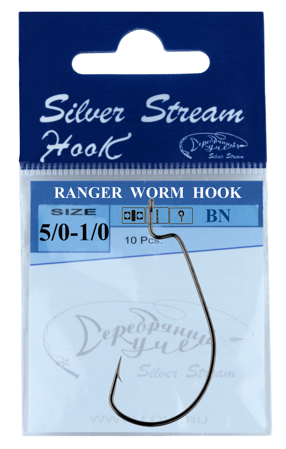 Офсет RANGE WORM HOOK BIG EYE