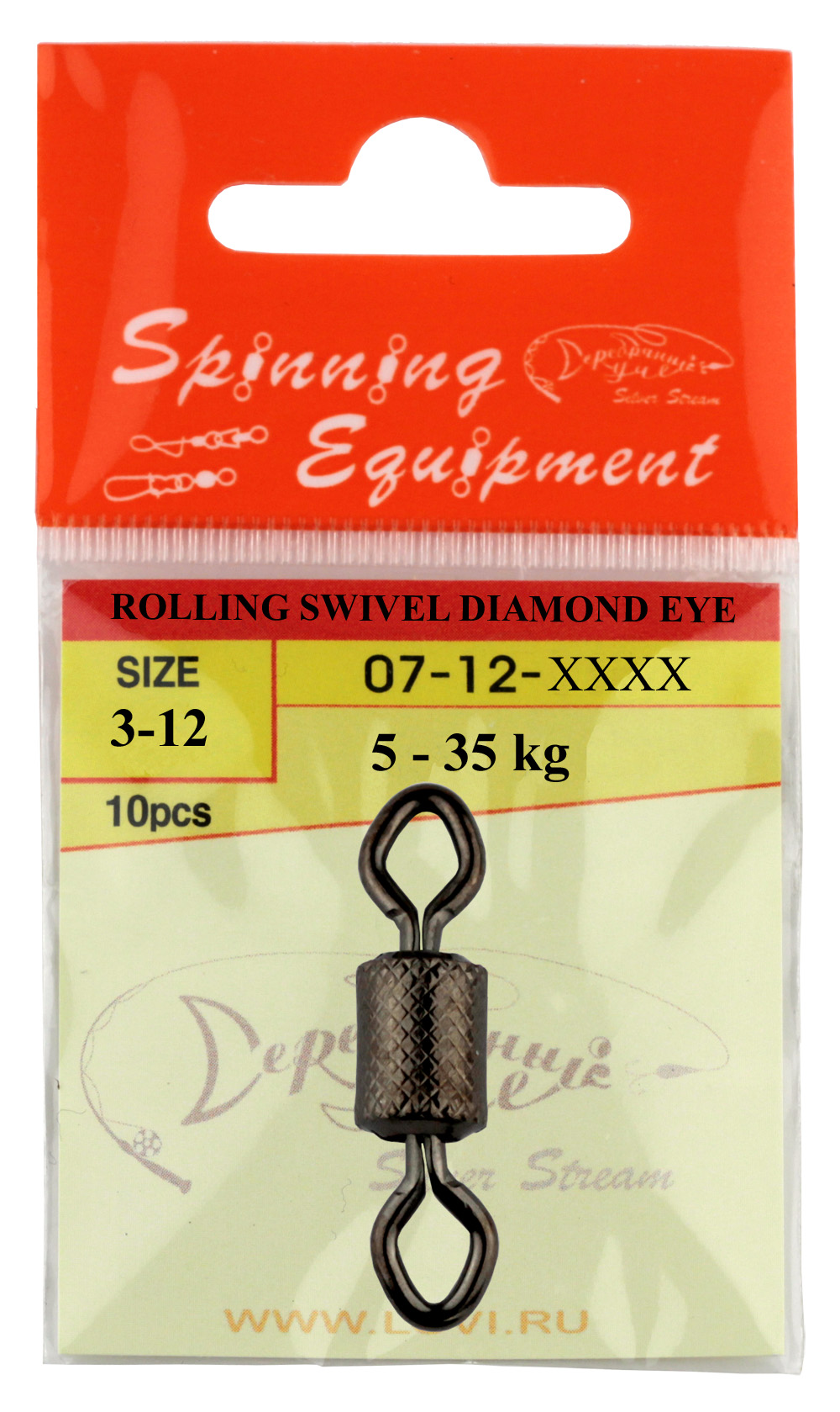 Вертлюжок ROLLING SWIVEL DIAMOND EYE