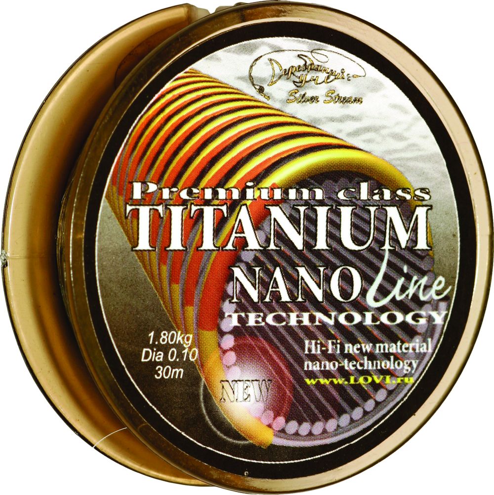 Леска TITANIUM NANO LINE 30м.